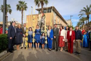 La bendición de las palmas y la solemne procesión del Domingo de Ramos abren la Semana Santa en Torrent 2 Semana santa torrent 5
