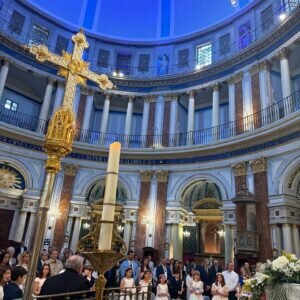 Celebración de la Primera Comunión en Escuelas Pías Valencia