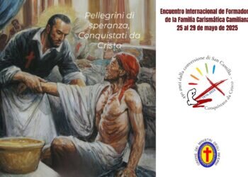 450 años de conversión: Formadores camilianos peregrinan con esperanza a Roma