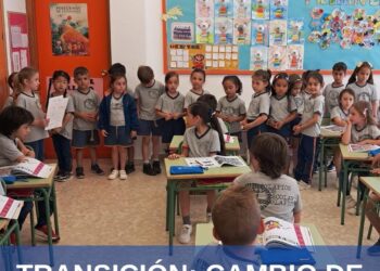 Momento de transición para los más pequeños de Escuelas Pías Malvarrosa