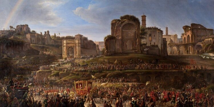 “La cabalgata papal”, entre tradición, significado y apasionante historia 1 “La cabalgata papal”, entre tradición, significado y apasionante historia