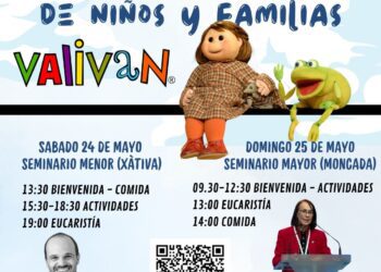 El ‘Jubileo Diocesano de niños y familias’ se celebrará el 24 y 25 de mayo, en Xàtiva y Moncada