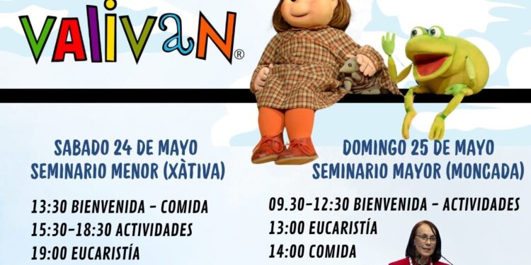 El ‘Jubileo Diocesano de niños y familias’ se celebrará el 24 y 25 de mayo, en Xàtiva y Moncada 1 El ‘Jubileo Diocesano de niños y familias’ se celebrará el 24 y 25 de mayo, en Xàtiva y Moncada