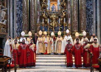 Liturgia en rito copto en Roma por el Jubileo de las Iglesias Orientales
