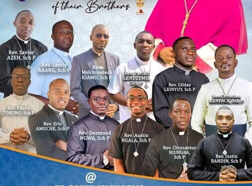 Doce nuevos sacerdotes escolapios en Bamenda, Camerún 1 Doce nuevos sacerdotes escolapios en Bamenda, Camerún