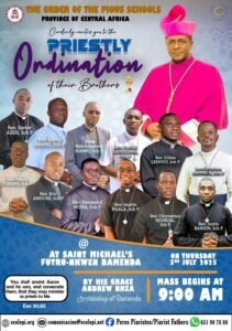 Doce nuevos sacerdotes escolapios en Bamenda, Camerún 2 nuevos sacerdotes escolapios en Camerun