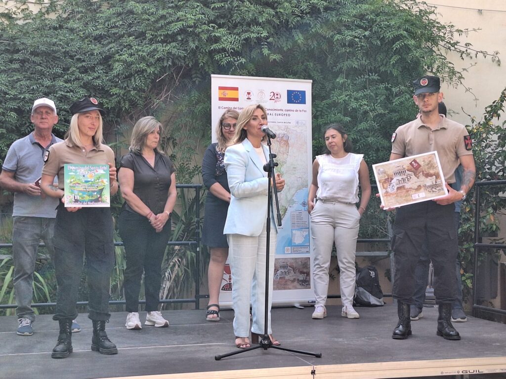 El Camino del Santo Grial une patrimonio y sostenibilidad en el Día Mundial del Medioambiente 2 5 JUN DIA MUNDIAL DEL MEDIOAMBIENTE EL CAMINO DEL SANTO GRIAL PILAR PERIS ALCALDESA DE MASSAMAGRELL