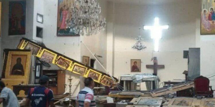 Atentado suicida en una iglesia de Damasco 1 Atentado suicida en una iglesia de Damasco