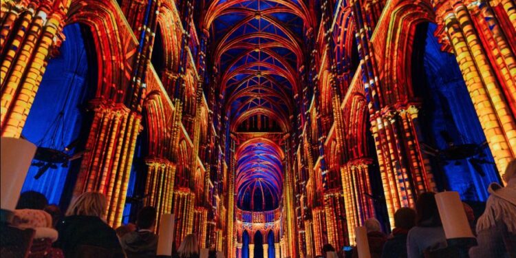 Luminiscence en San Sebastián: un espectáculo de luz para mostrar la fe a la ciudad 1 Luminiscence en San Sebastián: un espectáculo de luz para mostrar la fe a la ciudad