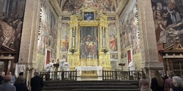 El Real Colegio Seminario del Corpus Christi de Valencia acoge la “Misa Solemne del Corpus” y la lectura del pregón Presidida por Santiago Pons, decano de la Facultad de Teología de la UCV