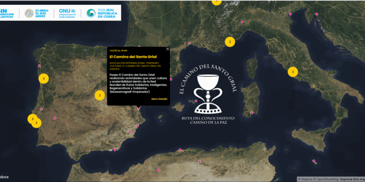 El Camino del Santo Grial se suma al Día Mundial del Medio Ambiente con una caminata simbólica por un mundo sin plásticos 1 El Camino del Santo Grial se suma al Día Mundial del Medio Ambiente con una caminata simbólica por un mundo sin plásticos