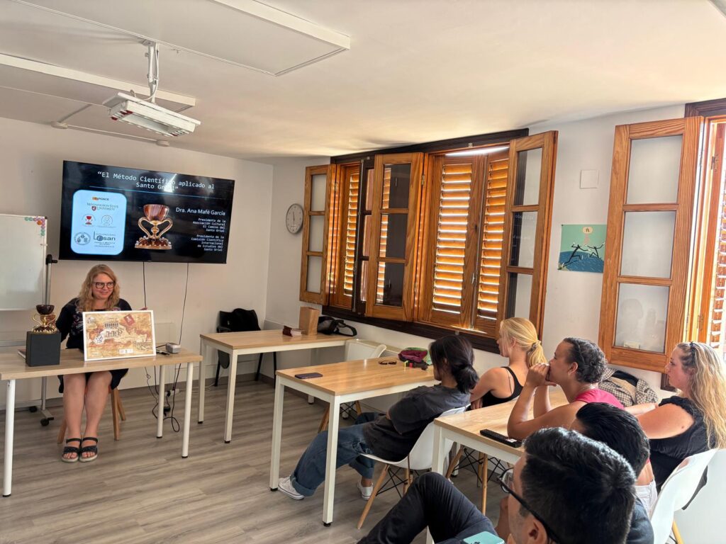 EUROACE en Valencia acoge la I Jornada de El Camino del Santo Grial con estudiantes de la Washington State University 2 I JORNADA EL CAMINO DEL SANTO GRIAL EUROACE CLASE MAGISTRAL 1