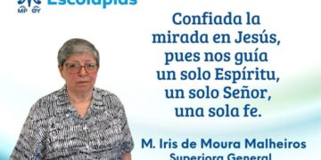 Madre Iris, elegida hoy nueva superiora general de las Escolapias