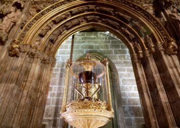 Salida extraordinaria del Santo Cáliz de Valencia a San Juan de la Peña y Jaca, este martes y miércoles