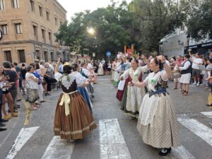 Celebración de San Cristóbal en Valencia, patrón de los conductores, en el barrio de la Trinidad, calle Alboraya 2 WhatsApp Image 2025 07 10 at 21.19.061