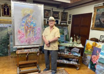 El MuMa recibe un cuadro del artista valenciano Juan González Alacreu con la representación de la Virgen de los Desamparados