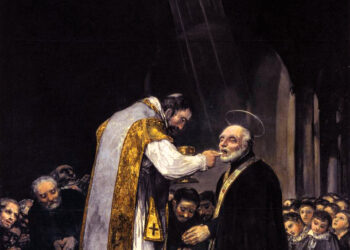 La última comunión de San José de Calasanz según los ojos que contemplen este cuadro