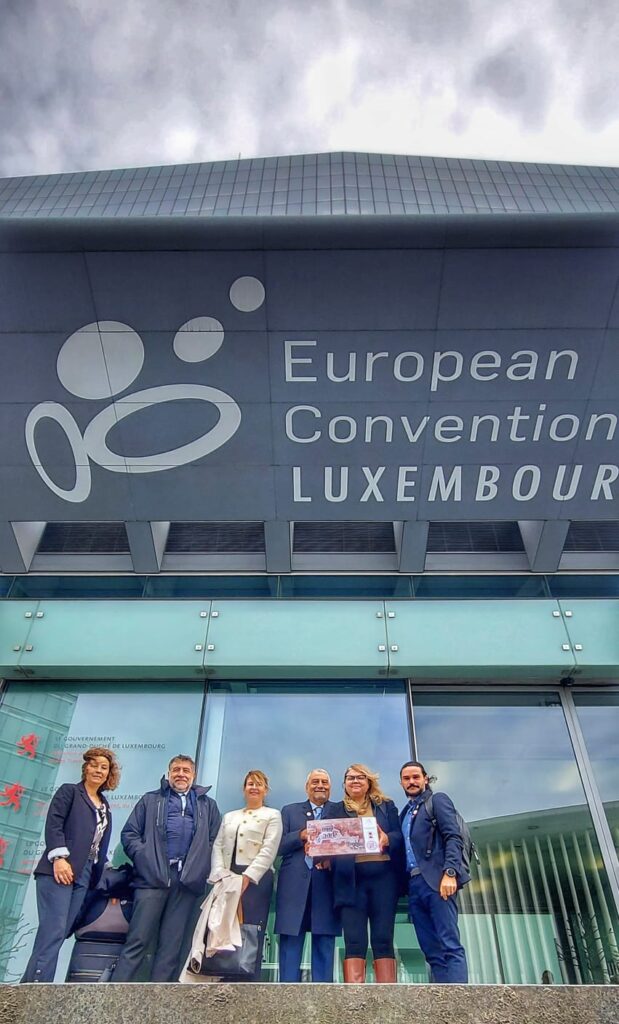 El Camino del Santo Grial logra una calificación “excelente” y se prepara para la certificación europea 2 Presentacion El Camino del Santo Gria el 7 de mayo de 2024 ante el Consejo de Europa en Luxemburgo 1