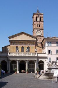 La Iglesia en Roma, más de 900 para visitar. La Cuna del mundo. 6 Santa Maria in Trastevere