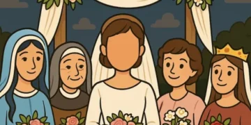 6 santas que serán las damas de honor perfectas para tu boda, ¿te atreves?