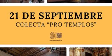 Colecta Pro Templos este fin de semana en las parroquias de la diócesis de Valencia