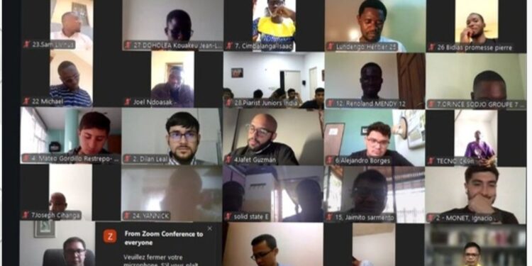 Encuentro Virtual de Religiosos Escolapios en formación