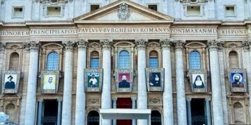 Siete nuevos santos, canonizados por el Papa León XIV