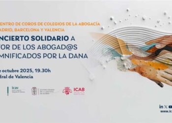 Concierto solidario en la Catedral de Valencia, a favor de los abogados afectados por la DANA