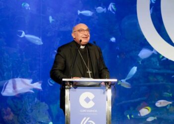 El Arzobispo de Valencia, monseñor Enrique Benavent, clausuró ayer la gala del 60 aniversario de COPE Valencia 10 El Arzobispo de Valencia, monseñor Enrique Benavent, clausuró ayer la gala del 60 aniversario de COPE Valencia