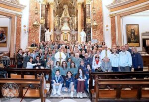 Jubileo de varias parroquias en la Basílica de la Virgen de los Desamparados 2 Jubileo parroquias Alcasser 1