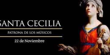 Festividad hoy de Santa Cecilia, romana venerada como mártir cristiana y patrona de la música y músicos