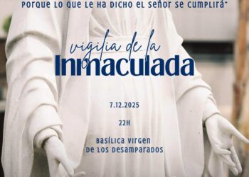 El Arzobispo presidirá este lunes la solemnidad de la Inmaculada en la Catedral de Valencia