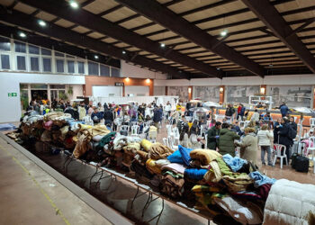 La parroquia de Adamuz abierta para los afectados por el accidente ferroviario