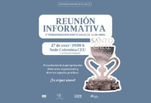 Cartel peregrinacion SC