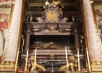 Festividad de San Juan de Ribera hoy, en el Real Colegio Seminario del Corpus Christi de Valencia