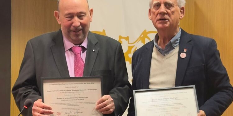 Dr. José Hoyos Rodrigo, nuevo miembro de la Comisión Científica Internacional de Estudios del Santo Grial