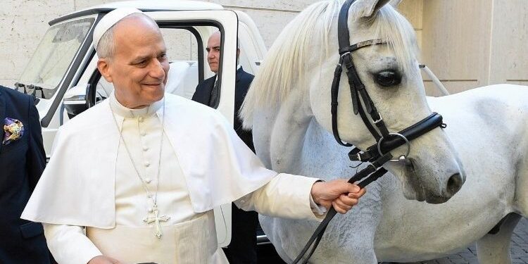 Del Arca a la Paz: El simbolismo animal que marca el magisterio de los Papas