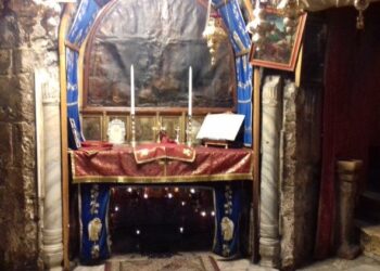 Belén recupera su luz: Comienza la restauración histórica de la Gruta de la Natividad