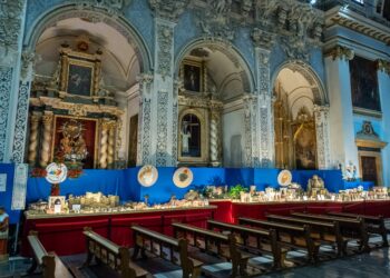 La parroquia San Esteban de Valencia dedica su belén a ‘Los magos, peregrinos de esperanza’