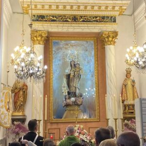 Lo Rat Penat presente en la bendición de la restauración de la Capilla de la Mare de Deu del Carmen 2 633074198 18402915112177575 8631088560290665767 n