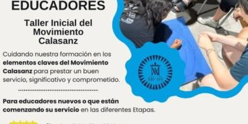 El Movimiento Calasanz abre inscripciones para su Taller Inicial de formación de educadores