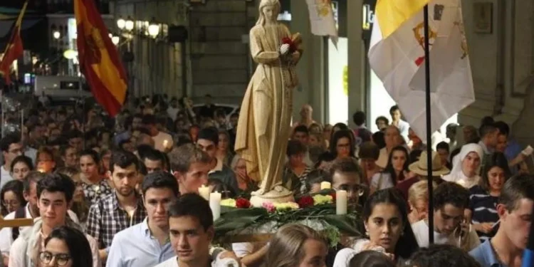 Madrid se prepara para el Rosario por la Juventud: "La fe sin obras es una fe muerta"