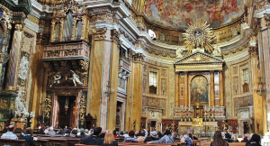 Iglesia del Gesu en Roma 1