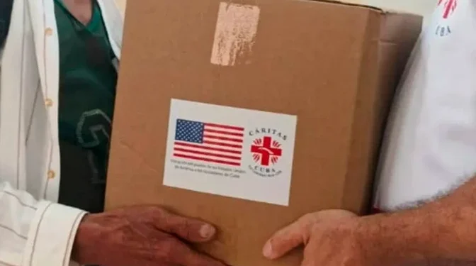 EE. UU. entrega siete contenedores de ayuda humanitaria a Cáritas Cuba 1 EE. UU. entrega siete contenedores de ayuda humanitaria a Cáritas Cuba para damnificados del huracán Melissa