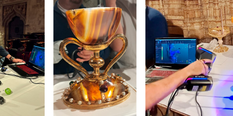 La nueva digitalización en 3D del Santo Cáliz será presentada este martes, en la Catedral, en la Capilla del Santo Cáliz