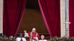 Cuaresma y Pascua 2026: el calendario de celebraciones presidido por León XIV 2 pope leo xiv Christmas urbi et orbi st. peters square n antoine mekary aletia am 6132