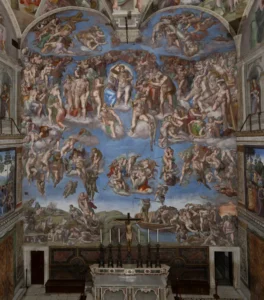 La restauración de "El Juicio Final" revela los secretos de Miguel Ángel 3 1 1 1