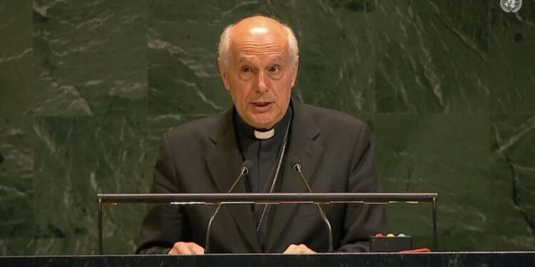 La Santa Sede ante la ONU: «Es hora de invertir en educación y no en armas»