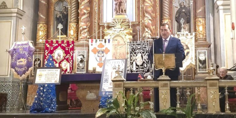 Manises da el pistoletazo de salida a su Semana Santa con un solemne y emotivo Pregón 1 Manises da el pistoletazo de salida a su Semana Santa con un solemne y emotivo Pregón