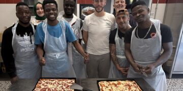 Curso práctico de Pizzeria promovido por Cáritas de la Diócesis de Roma